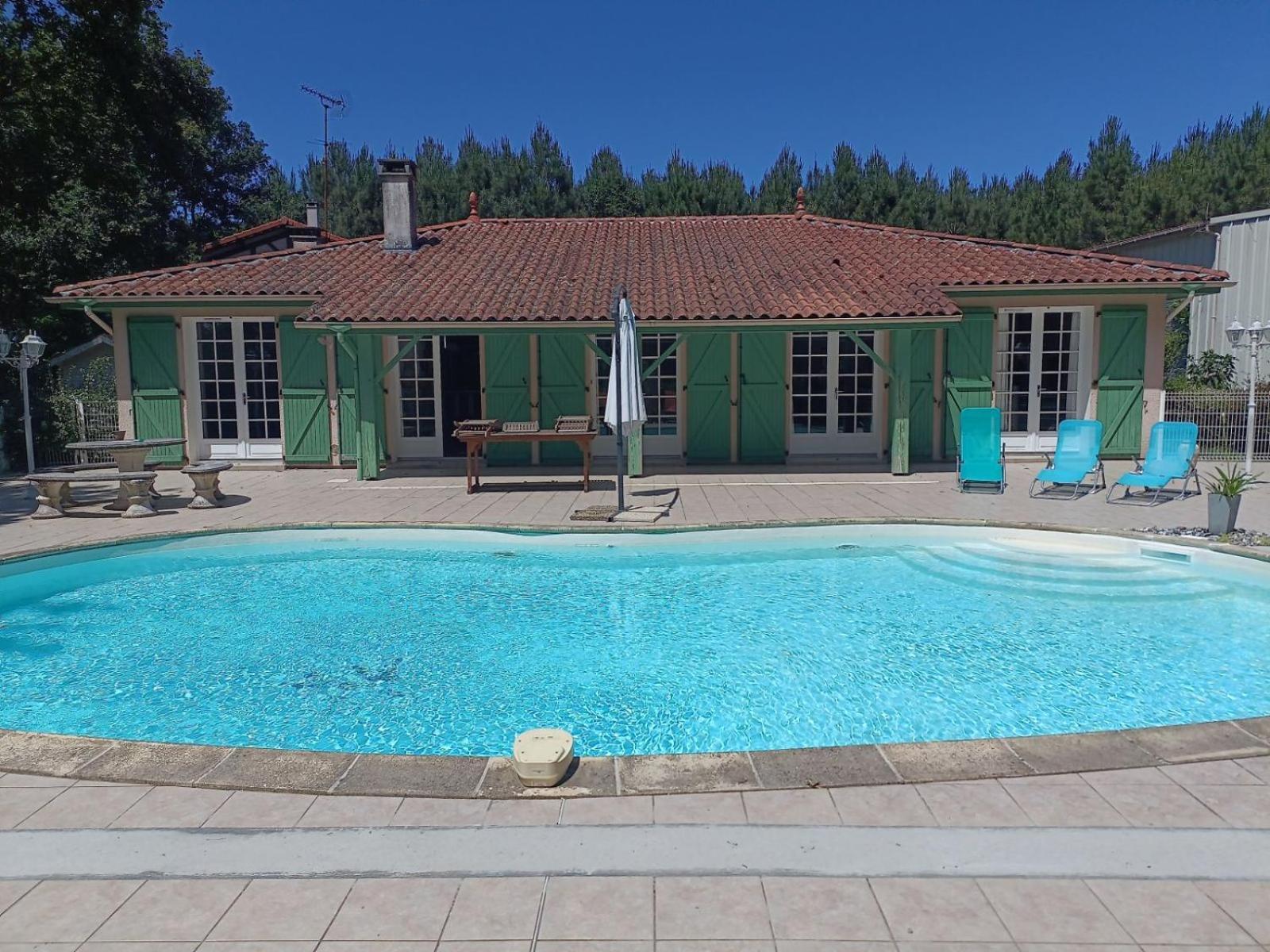 Villa 8 Personnes O Mes Anges Saint-Julien-en-Born Exterior photo